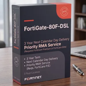FortiGate-80F-DSL – Service RMA prioritaire