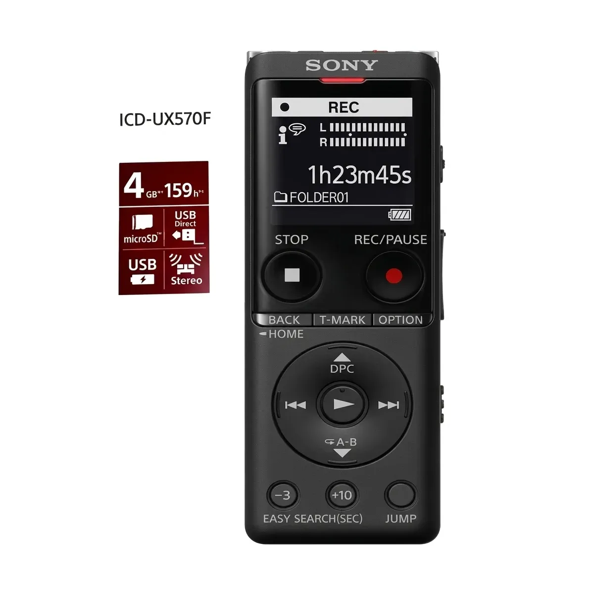 Dictaphone Sony ICD-UX570F
