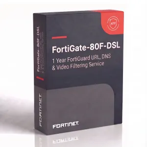 FortiGate-80F-DSL 1 Year FortiGuard URL, DNS & Video Filtering Service
