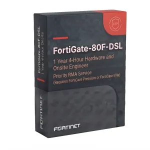 FortiGate-80F-DSL (nécessite FortiCare Premium ou FortiCare Elite)