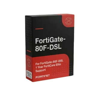 FortiGate-80F-DSL  FortiCare Elite support