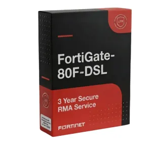 FortiGate-80F-DSL Service RMA sécurisé