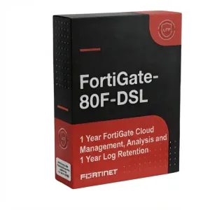 FortiGate-80F-DSL Gestion d'analyse et de conservation des journaux FortiGate Cloud