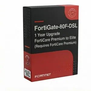 FortiGate-80F-DSL Mise à niveau FortiCare Premium vers Elite
