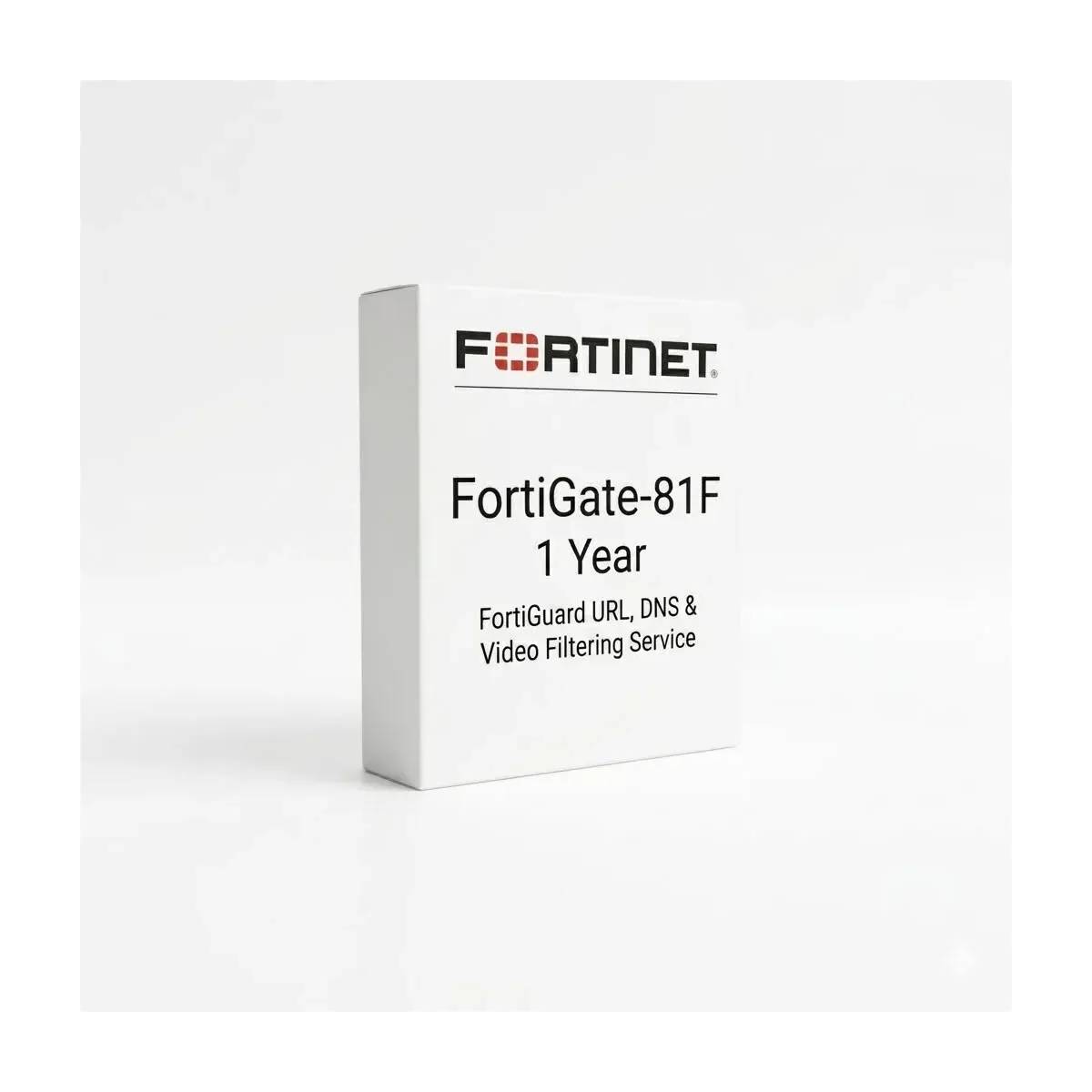 FortiGate-81F - Service de filtrage d'URL, DNS et vidéo FortiGuard pour 1 an