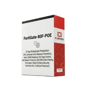 FortiGate-80F-POE Protection d'entreprise