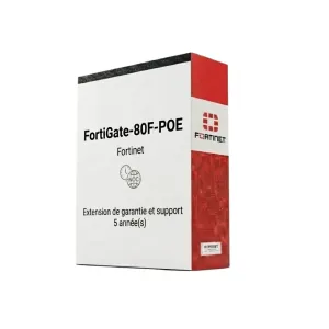FortiGate-80F-POE Fortinet  Extension de garantie et support