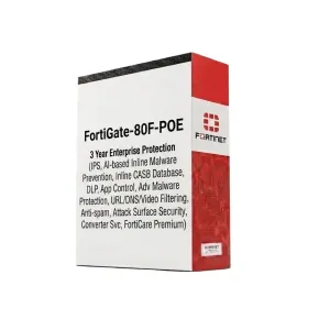 FortiGate-80F-POE Protection d'entreprise