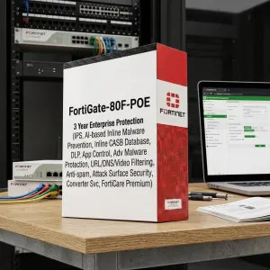 FortiGate-80F-POE Protection d'entreprise