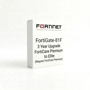 FortiGate-81F - Mise à niveau du support FortiCare Premium vers Elite