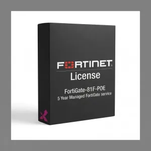 FortiGate-81F-POE 5 Year Managed FortiGate service