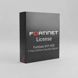 FortiGate-81F-POE 3 Year FortiCare Essential Support