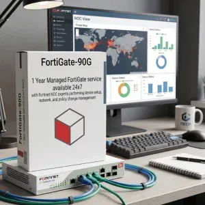 Fortigate-90g 1 Year Fortinet FortiGuard Service Managé