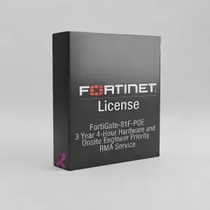 FortiGate-81F-POE 3 Year 4-Hour Hardware and Onsite Engineer Priority RMA Service