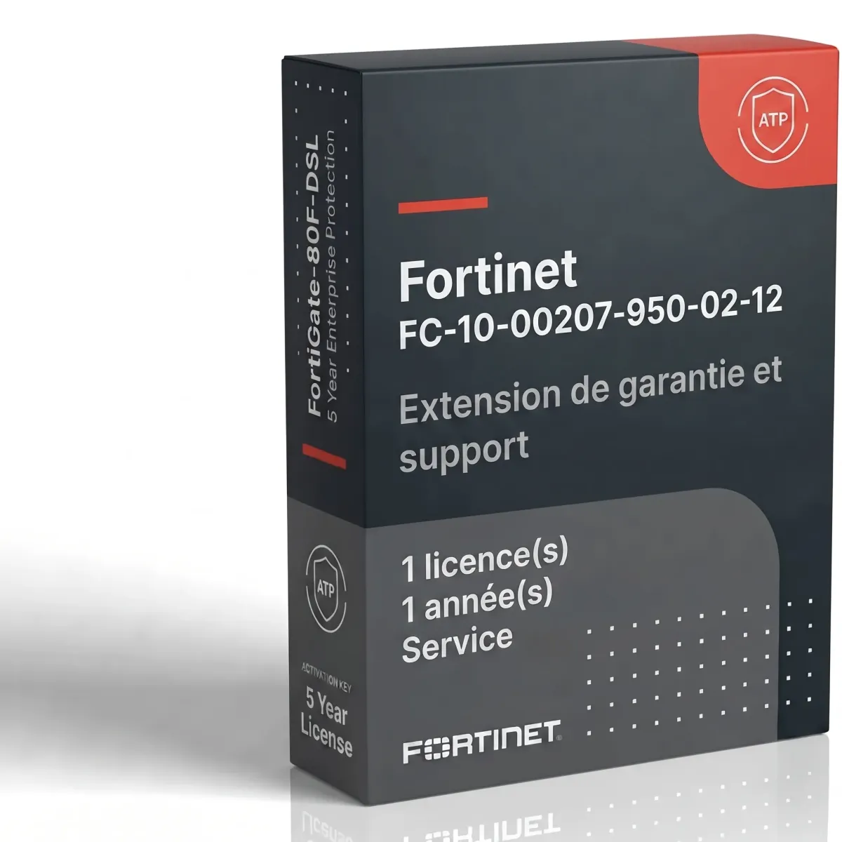 Fortinet FC-10-00207-950-02-12 extension de garantie et support