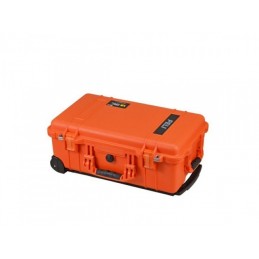 Valise Peli 1510 Orange Avec Mousse